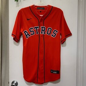 Nike Astros Orange Jersey - Altuve 27